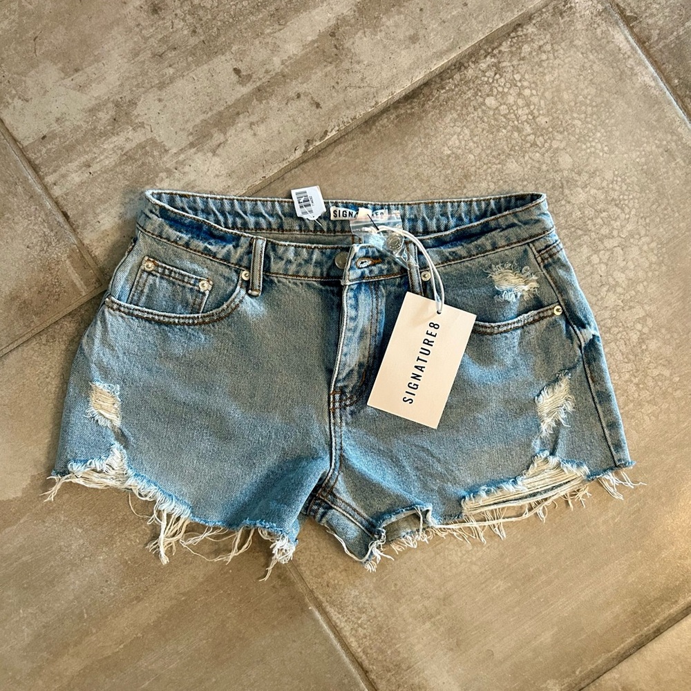Nanamacs distressed Jean shorts